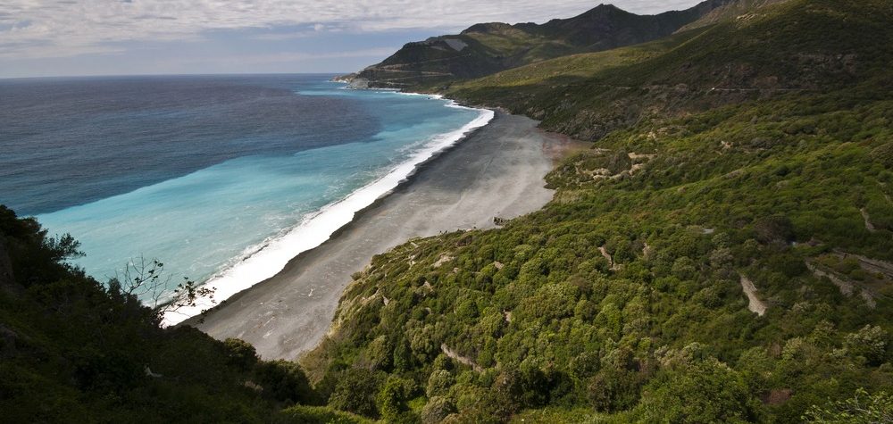 Nonza strand, Korzika